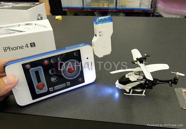 the smallest rc helicopter, only 8cm with iphone control, very small package 5