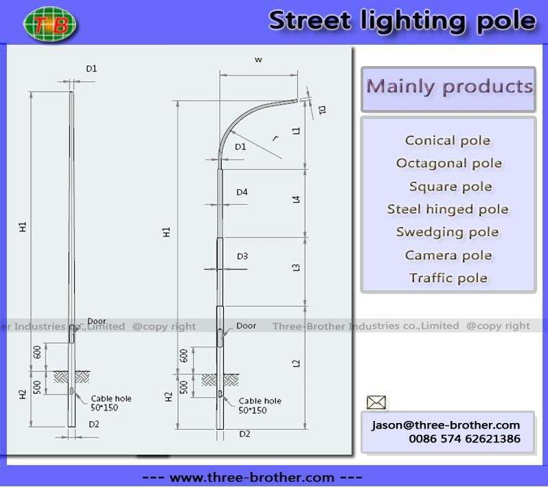 street lighting pole 02