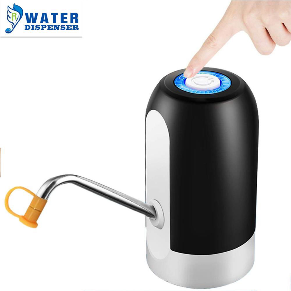 專供印度市場桶裝水電動抽水器充電礦泉純淨水桶壓水器自動上水器 3