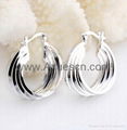 925 silver charm earrings,sterling