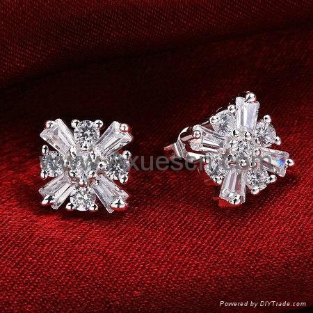 925 silver charm earrings,sterling silver jewelry wholesale 5