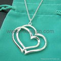 sterling silver necklace and pendant