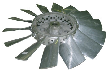 Impeller for tunnel axial fan 2