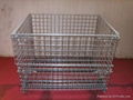 Collapsible storage cage