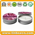 Candle tin box travel tin can wax tin holder 2