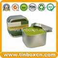 Candle tin box travel tin can wax tin