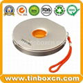 Round CD/DVD tin