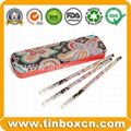 Metal tin pencil box pencil tin case