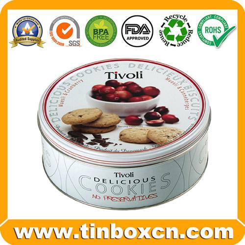 Food Packaging Round Metal Candy Tin Box BRM03 OEM (China Manufacturer) Metal Packaging