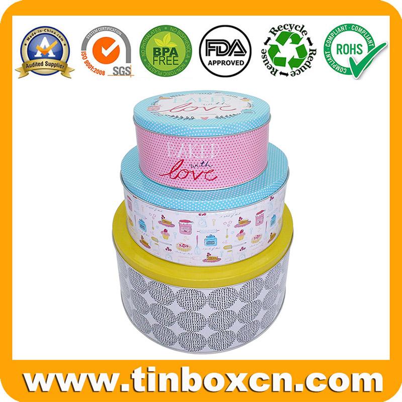 Holiday cookie tin