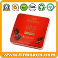 Hachez Holiday Chocolate Sliding Tin Box