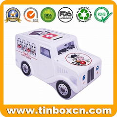 Swiss Chocolate Tin Truck BR1509 Manufacturer