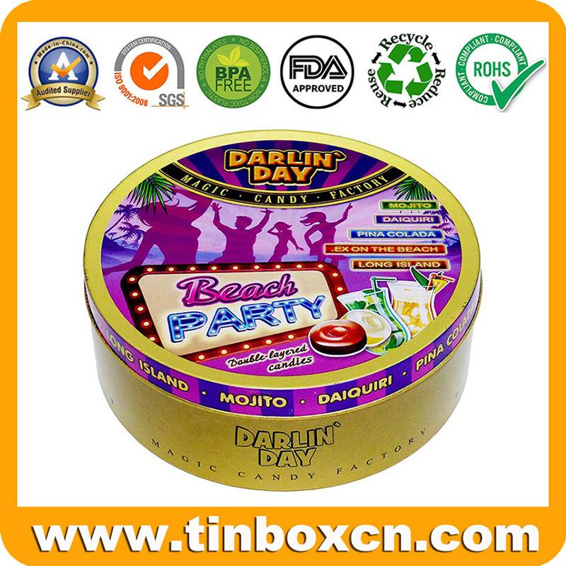 Customized DARLIN DAY Candy Tin Can BR1551 Factory 4