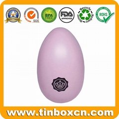 Customized Egg Tin Tea Bag Container BR1206 Manufacturer