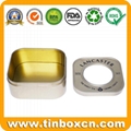 Seamless tea tin canister