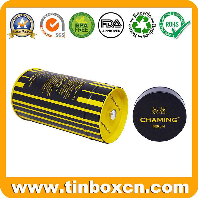 Promotional Tea Storage Tin with Double Lids BR1209 Wholesale 4