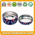 Empty 6oz scented cosmetics can fragrance candle tins