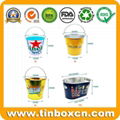 3L/5L/8L/10L/15L Galvanized Metal Tin Beer Ice Bucket with Handle