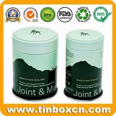 Custom Cat Dog Pet Food Airtight Tin Can with Seal Easy Peel Lid