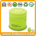 Chinese Factory Green Tea Matcha Gummies Can Airtight Screw Lid Seal Tins