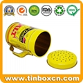 Spices Packaging Salt Tin Box With Handle From China Supplier