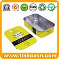 China Supplier Custom Sliding Tin Box For Medicine Pill Candy Mint Packaging