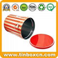 Custom 6.5 Gallon Popcorn Tin For Food Can Tin Container Packaging China Factory