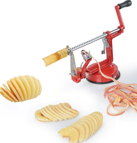 Apple peeler corer slicer