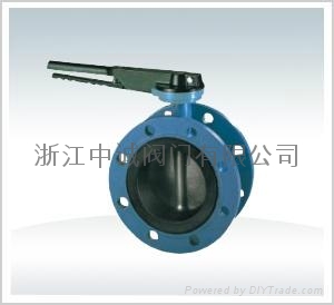 軟密封法蘭式蝶閥 4
