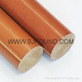 3724  Phenolic cotton rod insulation rod Phenolic rod Cloth rod 1