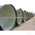 河北德鑫钢管生产3PE螺旋防腐钢管