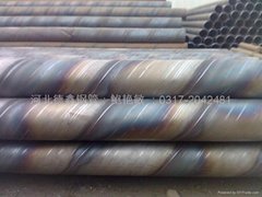Cangzhou City, the production of spiral steel 660 types of steel spiral welded