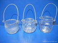 Glass Candle  Holders  Cup 1