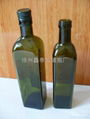 Olive oil bottles