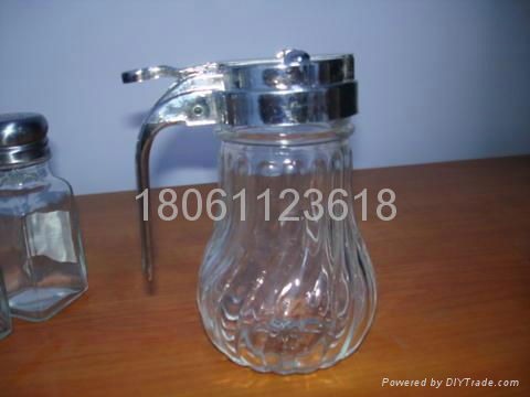 Glass oil bottle 2