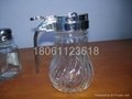 Glass oil bottle 2