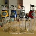 Glass oil bottle 4
