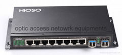 8 port PSE switch reverse POE switch 100M reverse POE switch