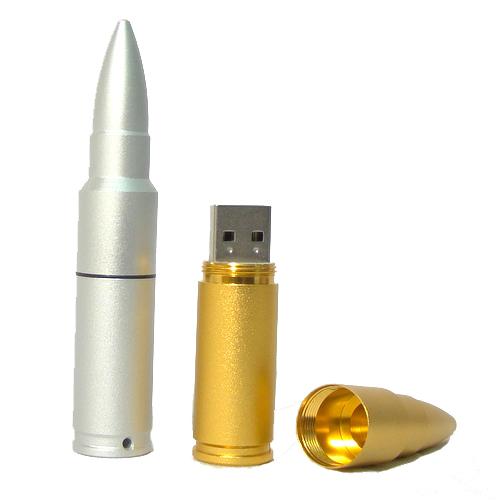 Machine Gun Thumb USB Bullet USB Flash Drive Bulk Memory Stick (China