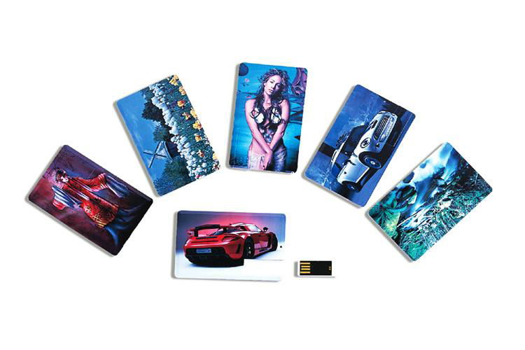 Low Price Credit Name Card USB Flash Disk Pen Drive USB Business C 2