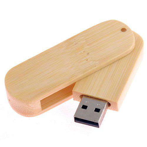 Wood 1GB USB Flash Drive Bulk Anza Light Drive Walnut USB Pen Drive 5