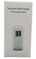 2Port Charger for iPhone iPad iPod 2