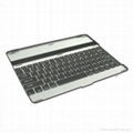 iPad Aluminium Bluetooth Keyboard with Holder 2