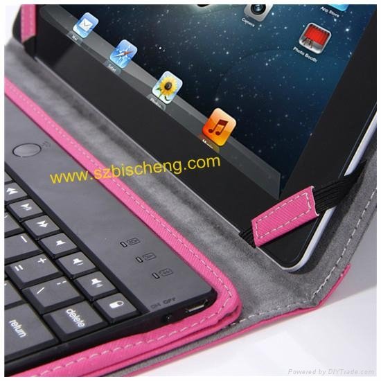 iPad2 bluetooth keyboard with case 4