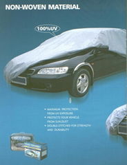 Non-woven material car covers