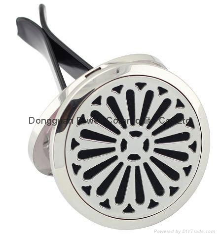 Stainlss Steel Teee Locket 30mm Oil Diffuser Perfume Clip 3