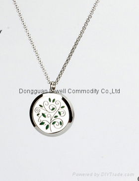 Top Selling Tree Perfume Locket Necklace Pendant 4