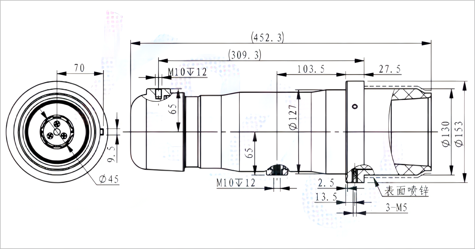 HV HRC Fuse Assembly for Transformer Feeder Switchgear 2