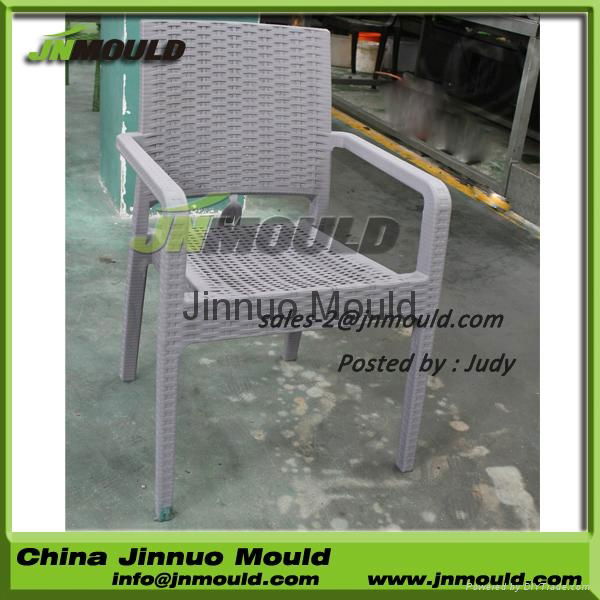 professional gas injection rattan chair mould 4