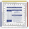 Rigid Navigation Nautical Ruler